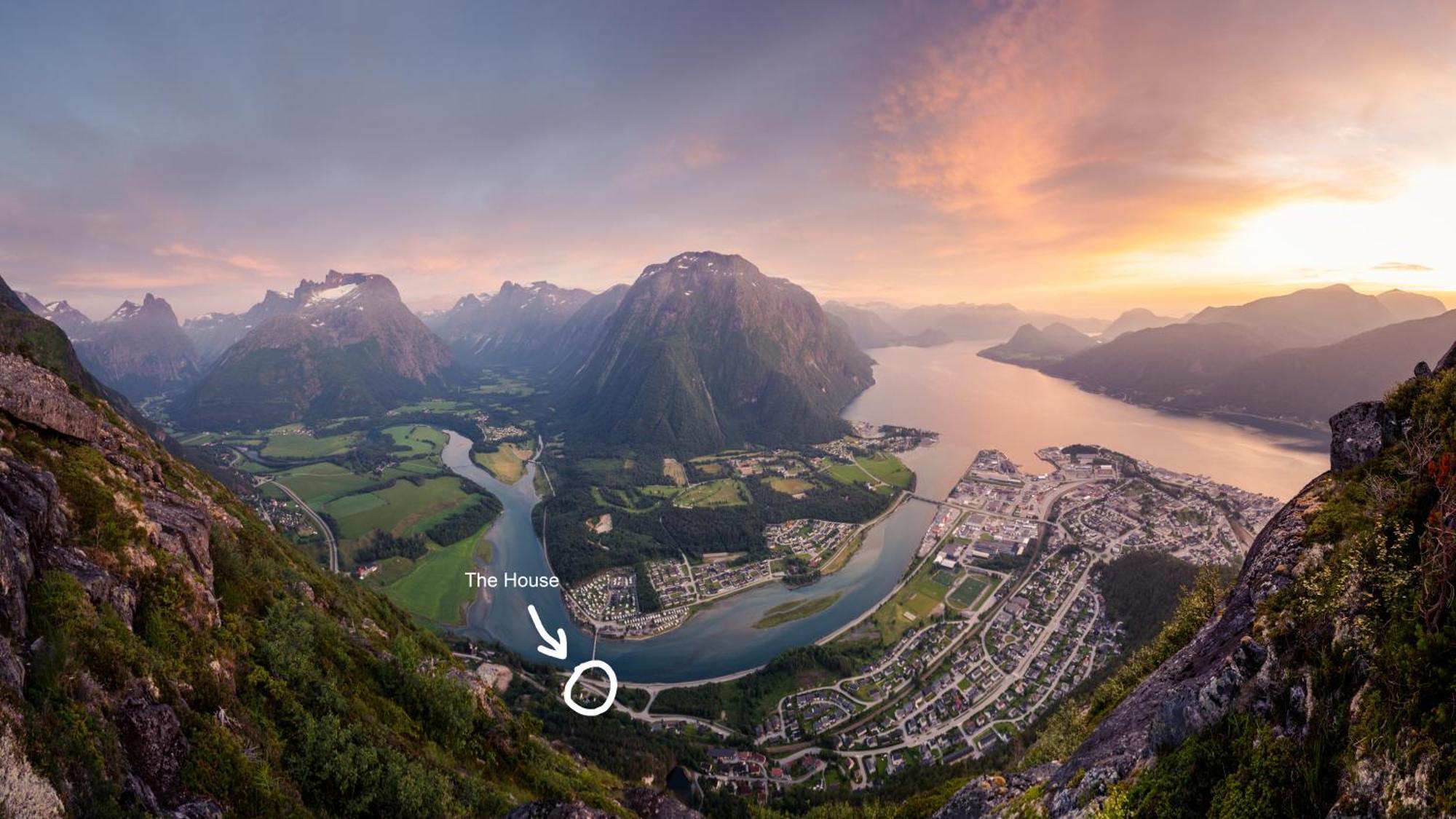 Villa Vertical - Room Skorgedalen Andalsnes Ngoại thất bức ảnh